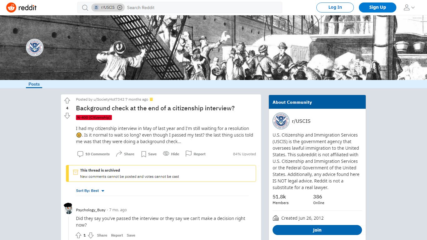 Background check at the end of a citizenship interview? : USCIS - reddit